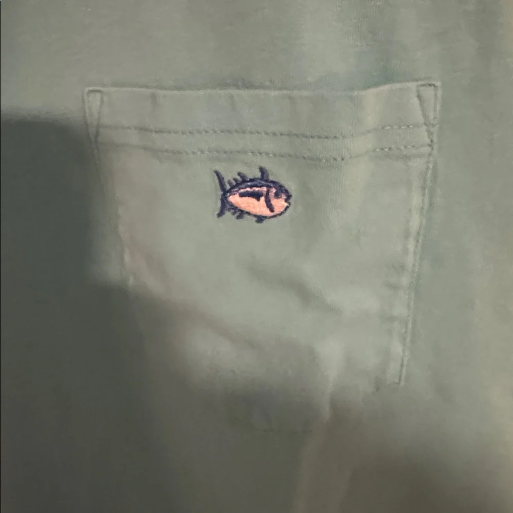 Southern Tide Aqua Short Sleeve Tee - Picture 4 of 4